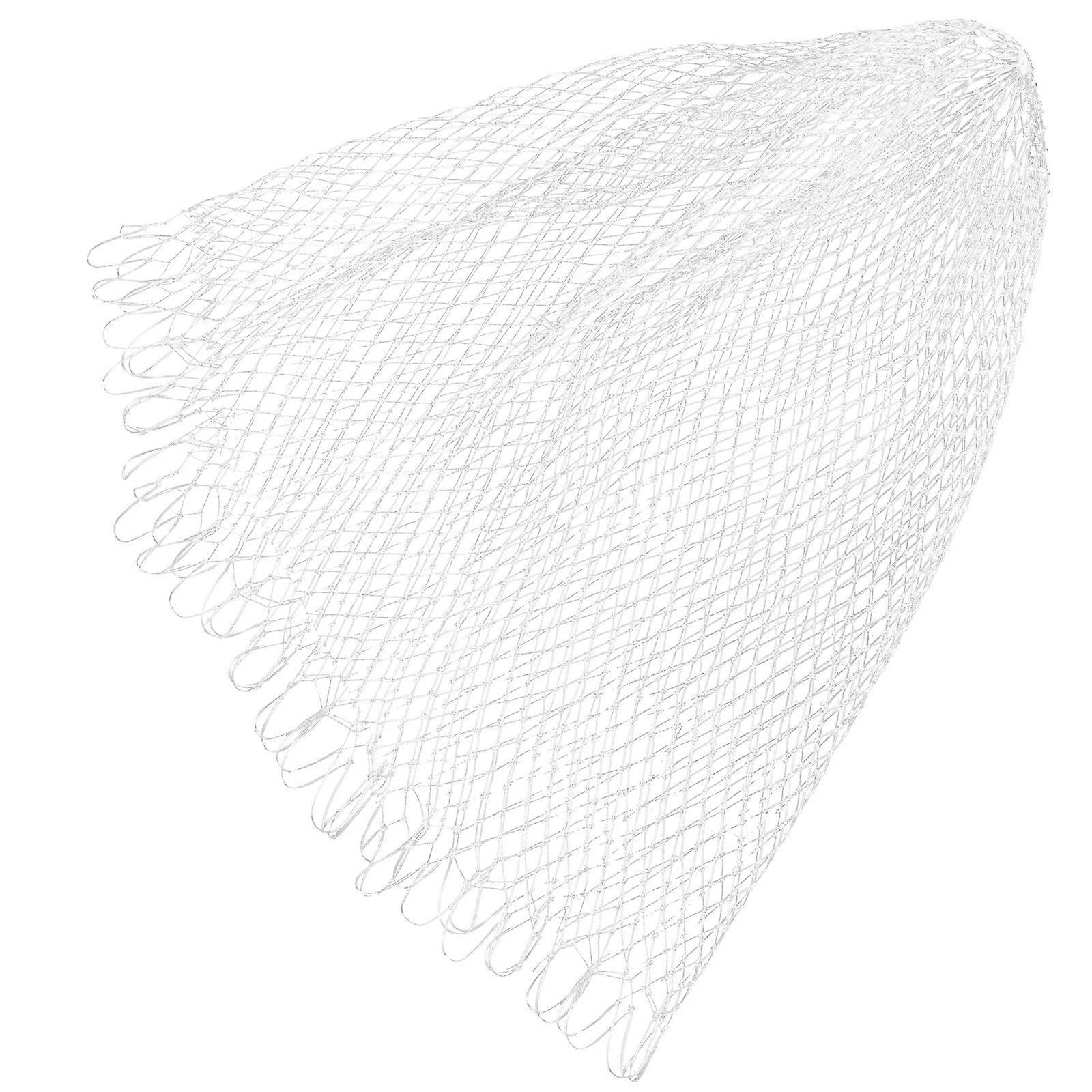 Fishing Net Head Durable Hand Woven Nylon Net for Seawater Fishing 1Pcs