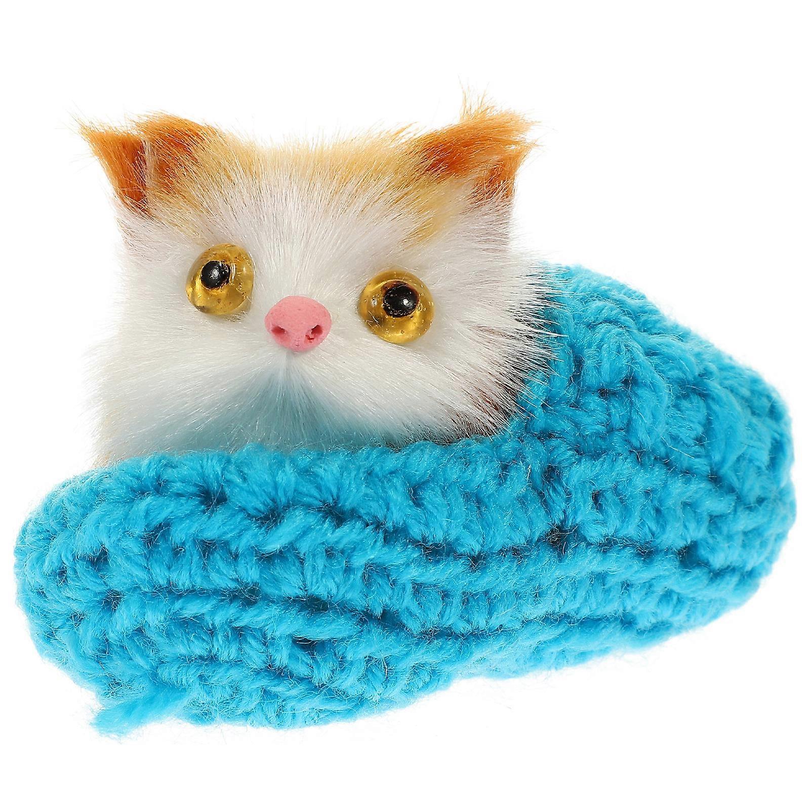 Funny Cat Toys For Kids Simulation Cat Kitten-Shape Cartoon Shaped Design Children 3.9 2.2 2.0in present 1Pcs