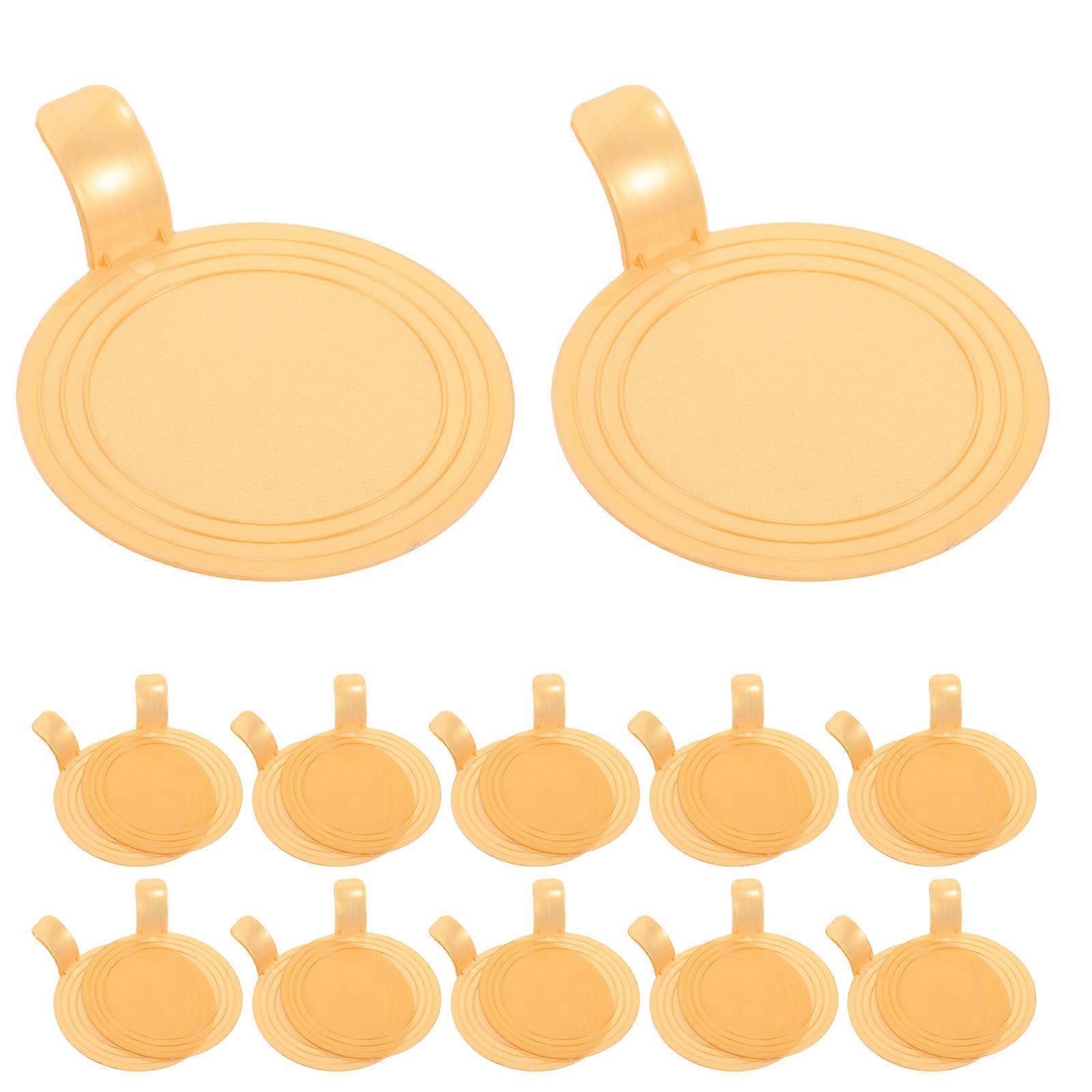 Mini Cake Boards Mousse Cake Board Special Event Dessert Accessories Thickened Plastic .95X2.95X0.98IN Easy to Carry 100Pcs