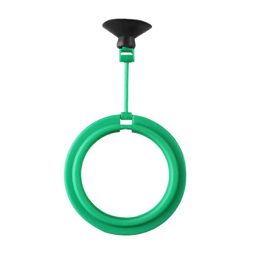 Aquarium Fish Tank Accessory Floating Feeder Green 5X5 5Cm Maintain Water Quality 2Pcs
