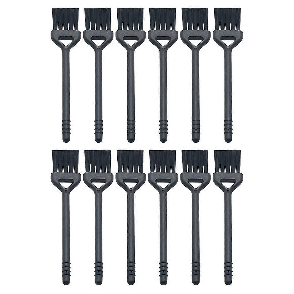 20pcs Mini Plastic Coffee Cleaning Brushes Multi Purpose Compact Dusting Tool for Espresso Machines Hearing Aids Small Electronics Fine Bristle