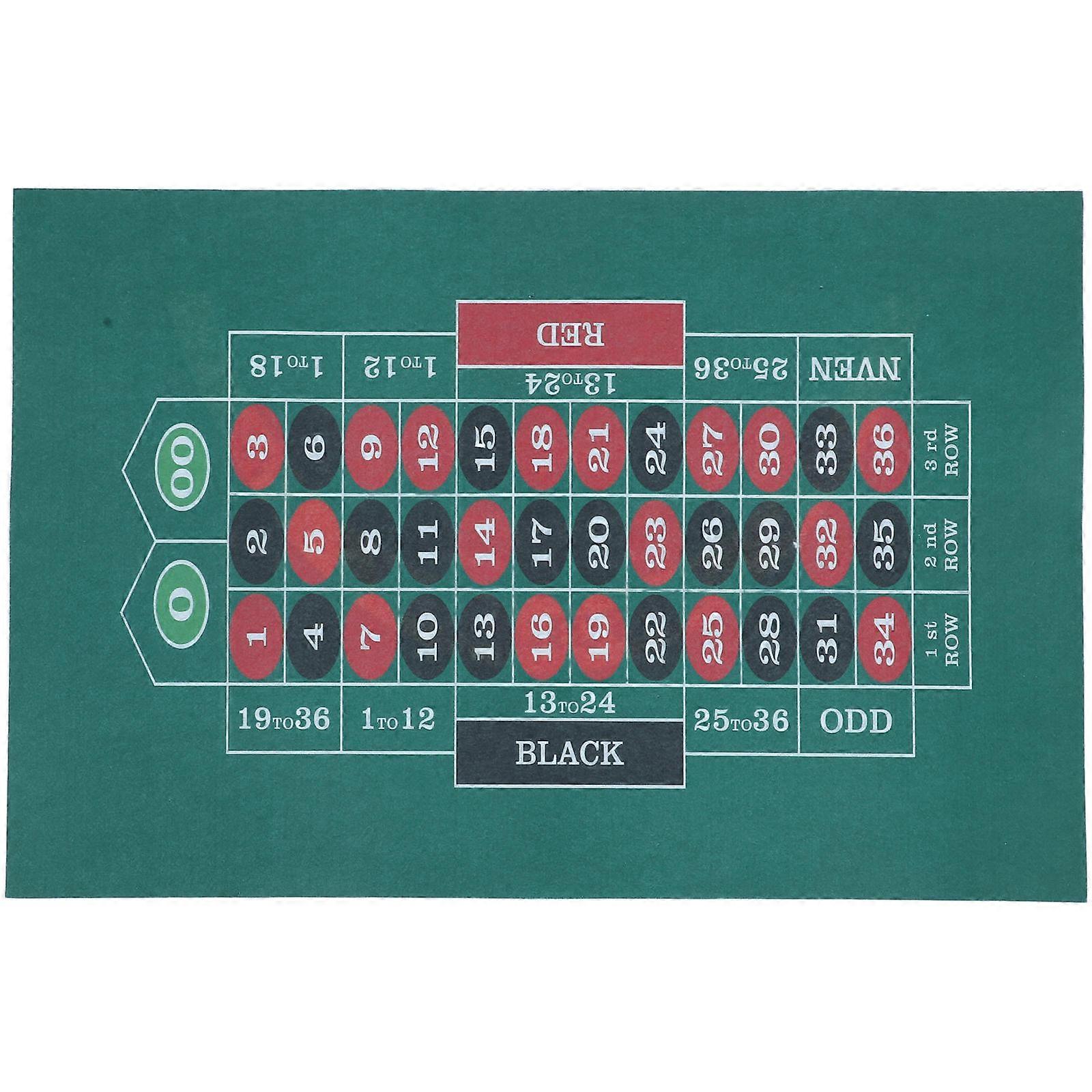 Mat Waterproof Dual Sided Design Felt Surface Comfort For Home Gatherings Nights 90.00X60.00X0.10CM 1Set