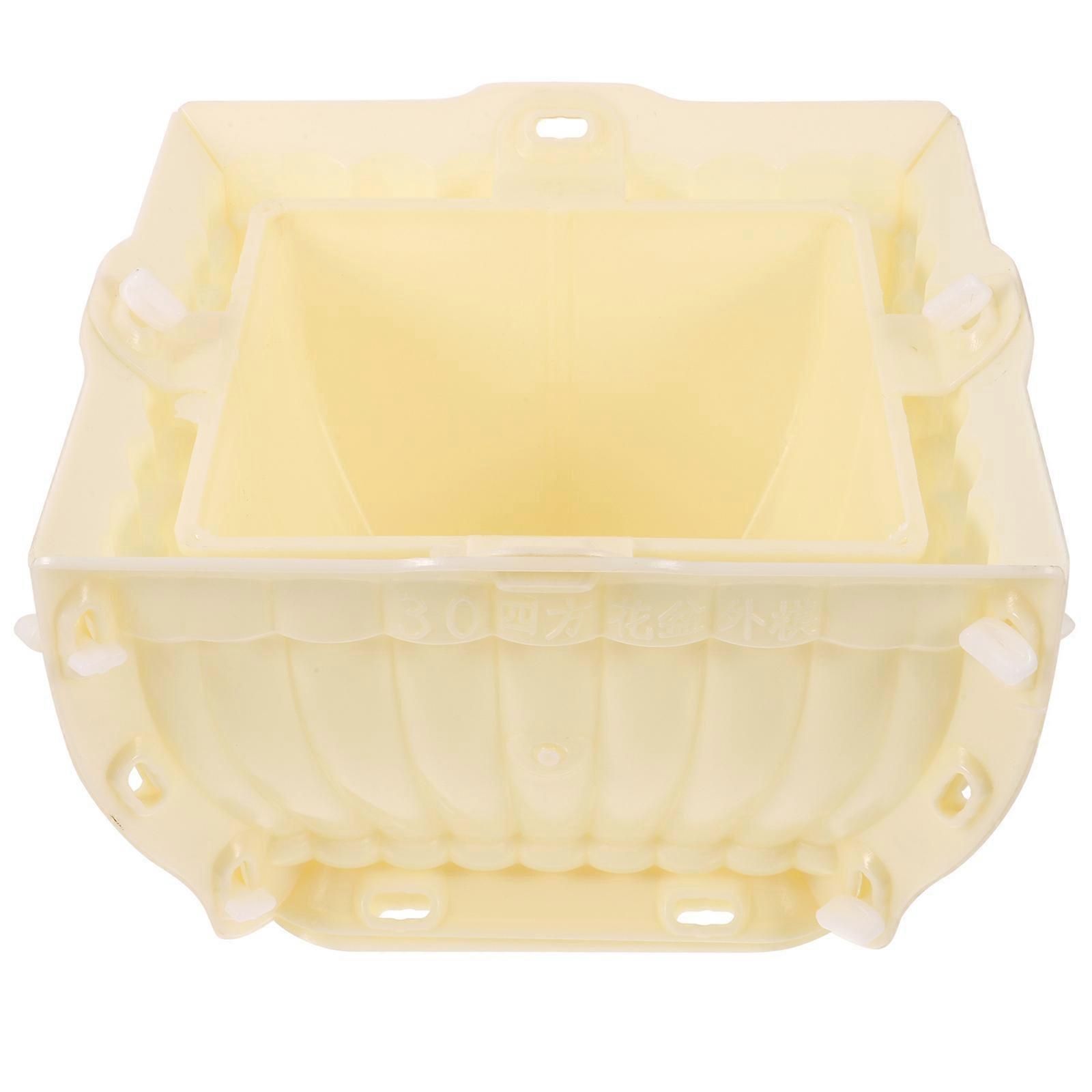 Reusable Flower Pot DIY Mold – Durable Planter Mold for Bonsai, Garden Crafts, and Creative Projects – Ideal for Teens and DIY Enthusiasts