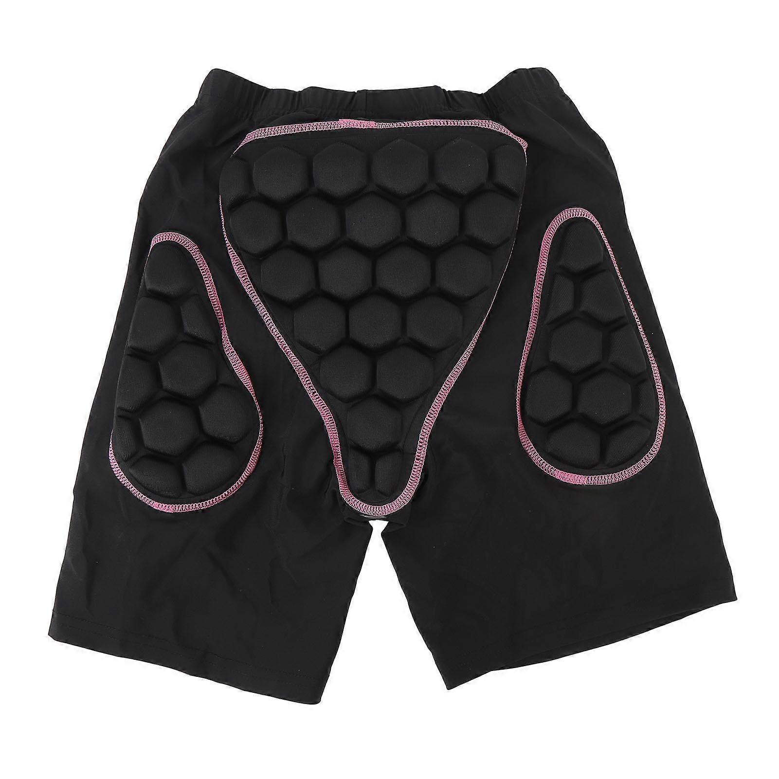 Protective Padded Shorts 3D Hip Protective Pads Ski Pants Thickened Sponge Hip Protector Ski Pants for Women M