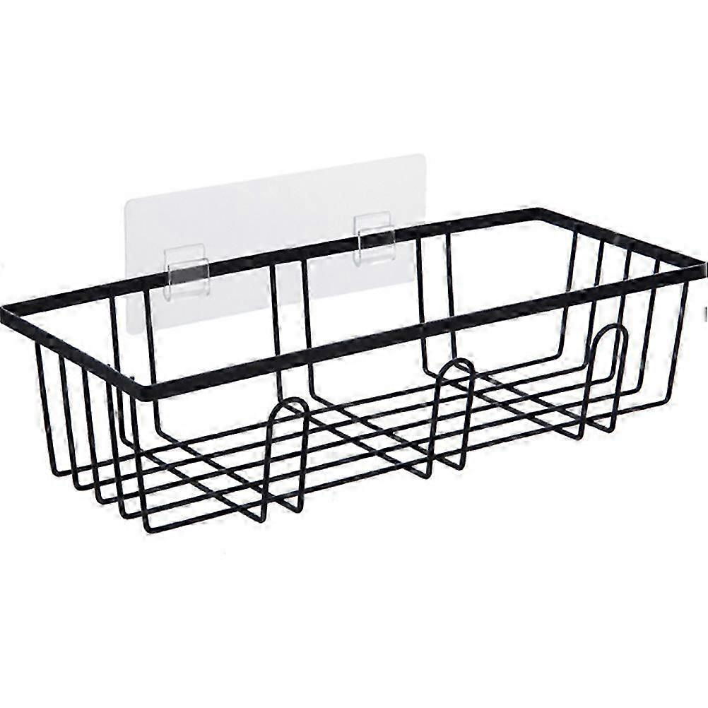 Wall Shelves Shower Organizer Bathroom Ledge Shelf - Black