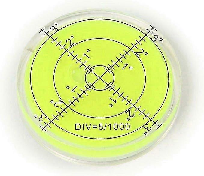 Large Bullseye Bubble Level 66mm Round Bubble Vial