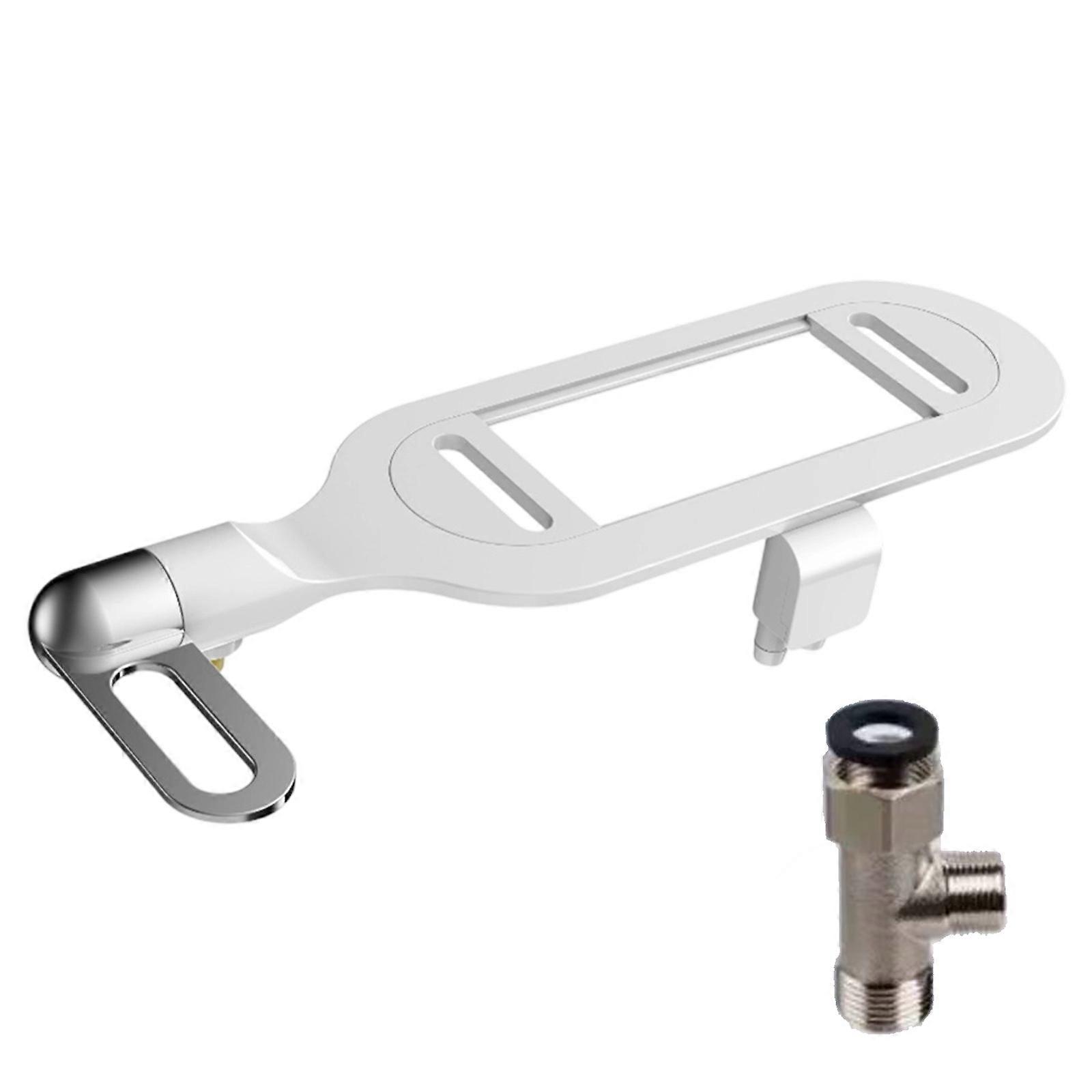 Slim Bidet Double Mode Bidet Attachment for Toilet, Bidet Toilet Seat Attachment with Pressure Control