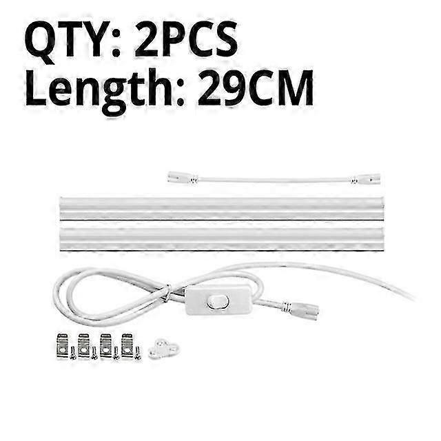 T5 λυχνία τοίχων των οδηγήσεων 220V φως φραγμών των οδηγήσεων 6W 10W 300mm 600mm σωλήνας φθορισμού των οδηγήσεων με το φωτισμό κουζινών διακοπτών δύναμης της ΕΕ