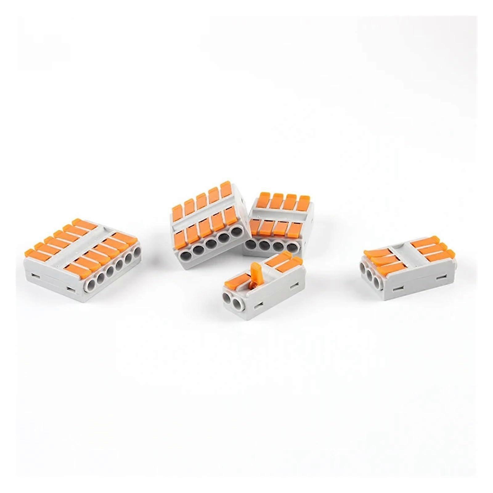 Fast Wiring Compact Conductors Docking Cable Connectors SPL Pushin Terminal Block 0.56.0mm/2210AWG(2265,30PCS)