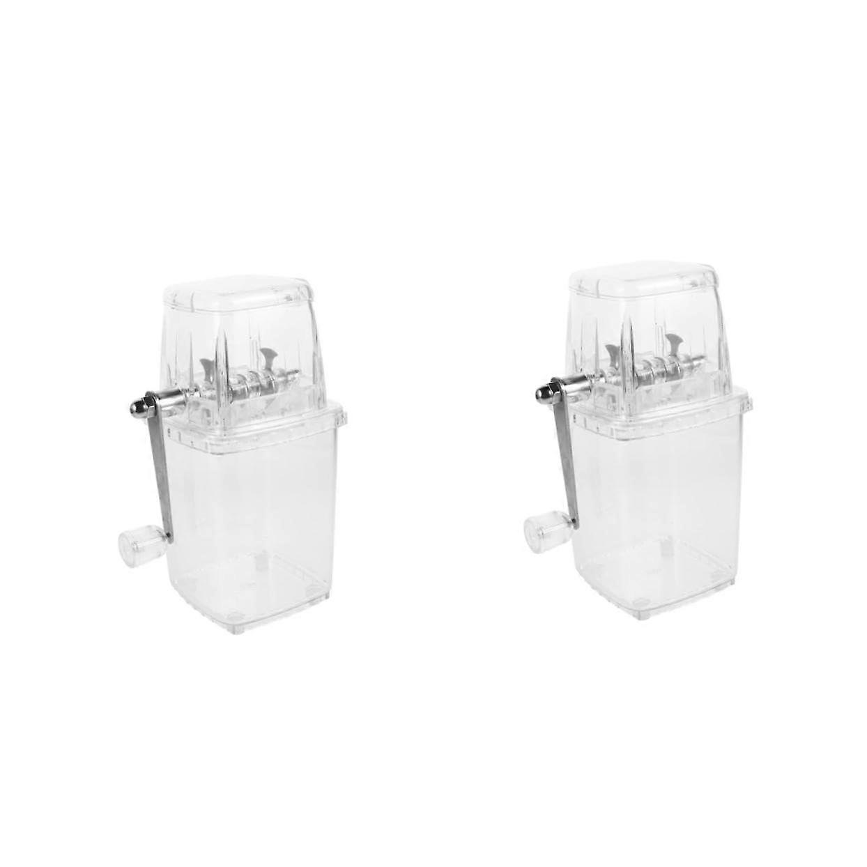 Ice Crusher Tool Stainless Steel Transparent for Home Kitchen