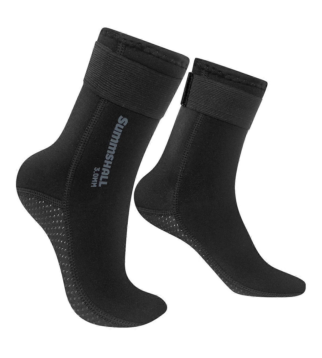 Neopren strømper Hold varmen 3 mm Neopren strømper til mænd og kvinder XL/EUR4344 sort Ref: 7716