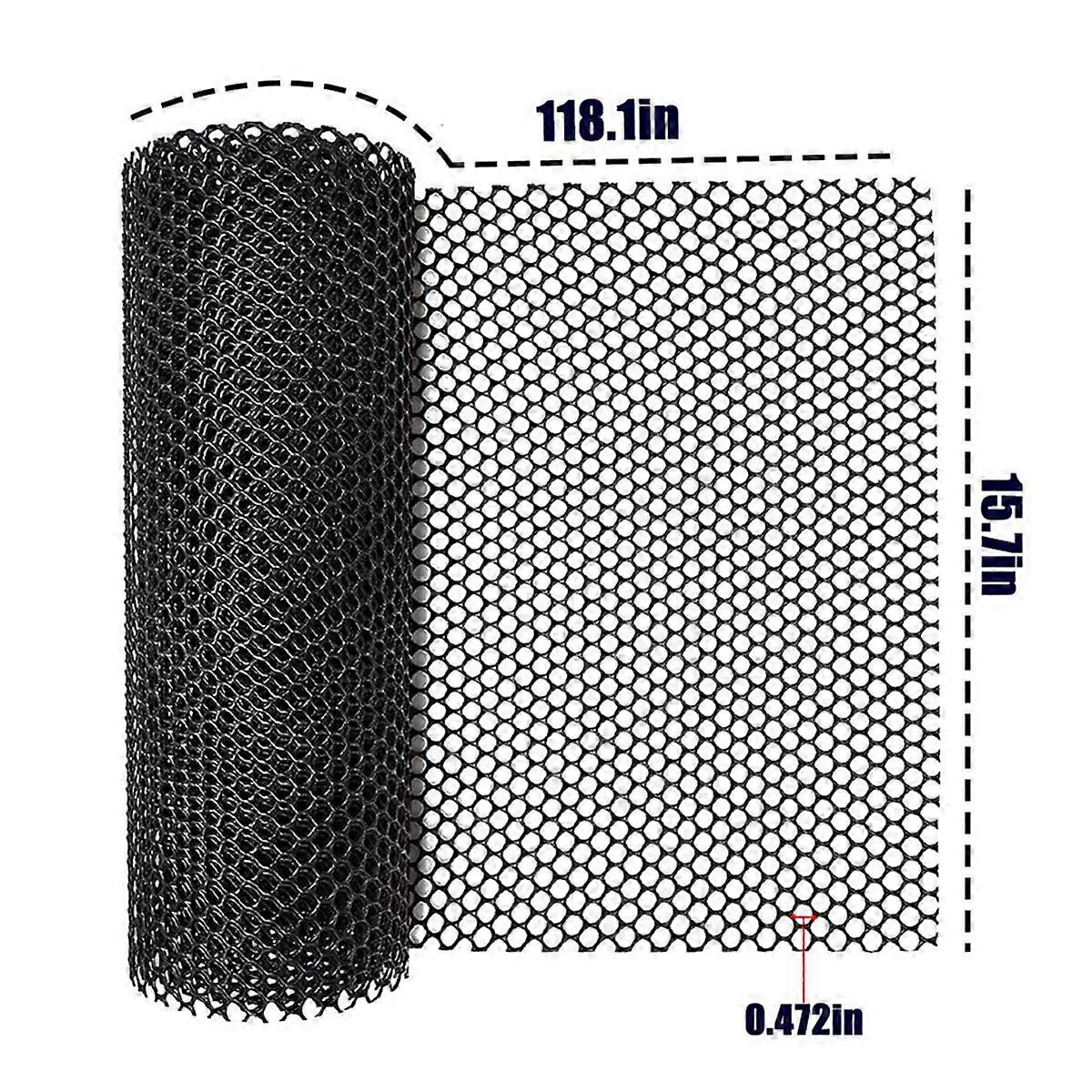 Plastic Chicken Wire Fence Mesh,Fencing Wire Black