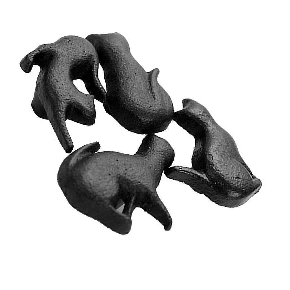 Cabinet Door Pulls Small Dresser Knobs Easy Installation Cat Shape 2.36X1.38X1.18in 4Pcs