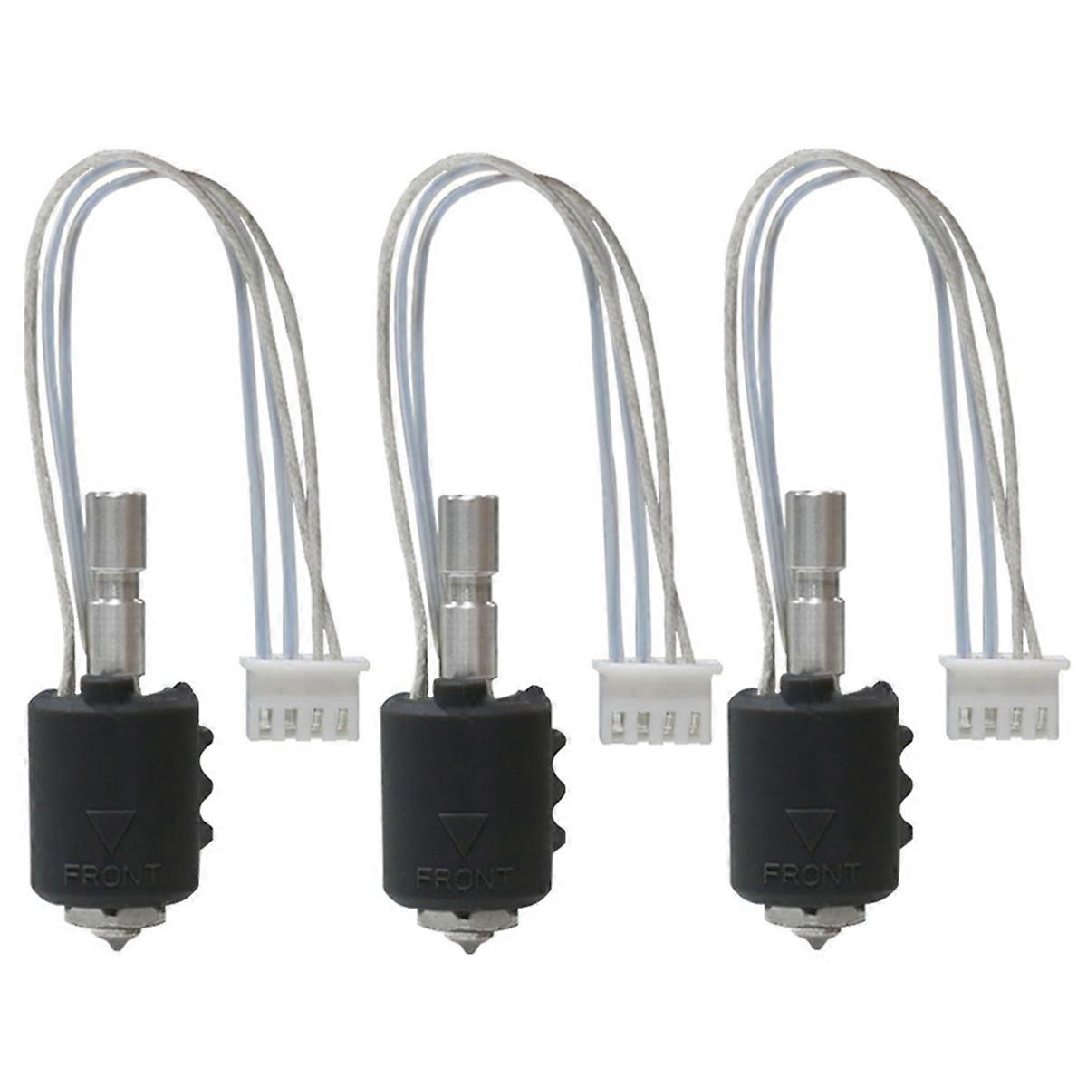 3pcs Quick Swap Düse gehärteter Stahl 0,4 / 0,6 / 0,8 3D-Druckerteile