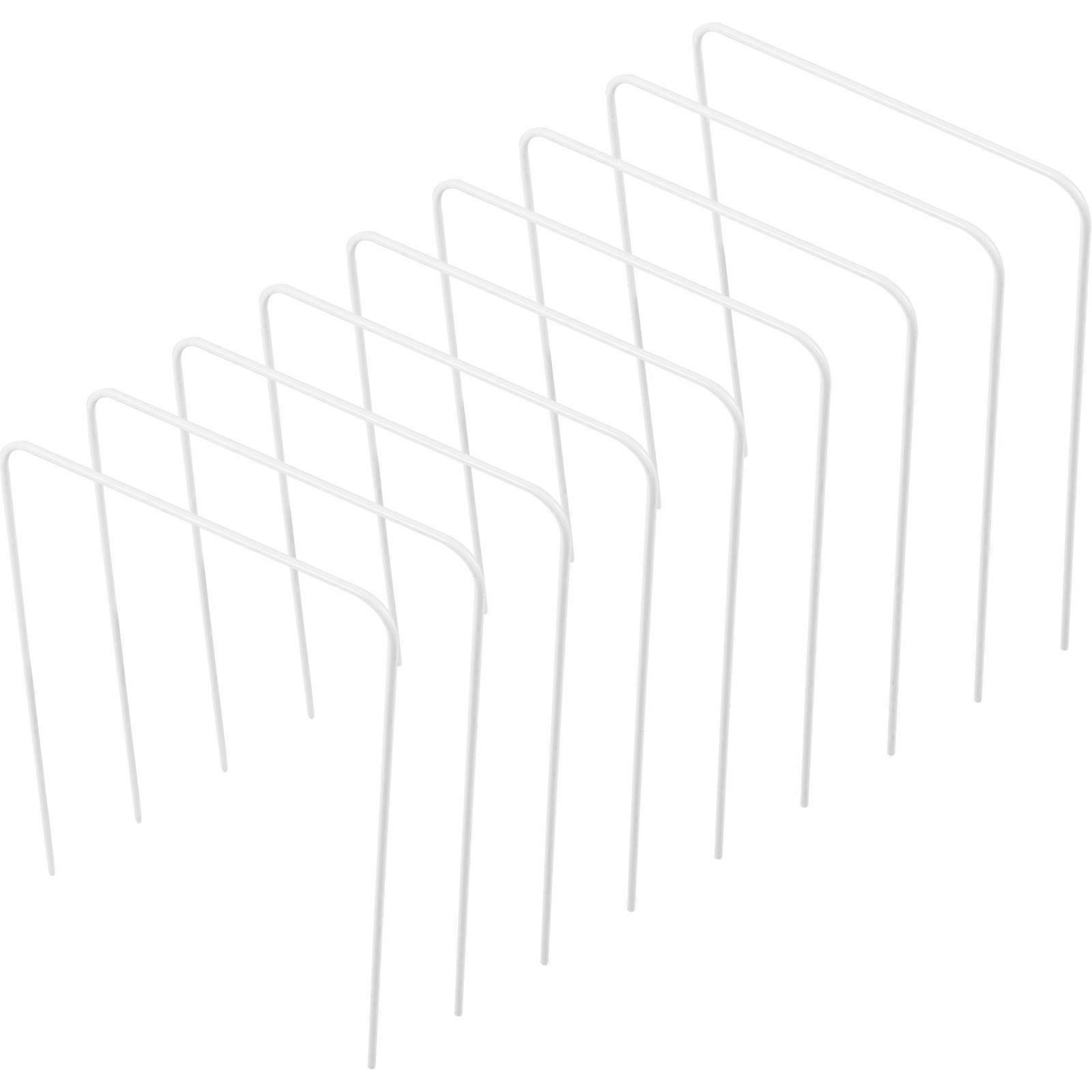 9pcs Croquet Wickets Square Arrow Wickets Croquet Wickets Replacement Croquet Gate