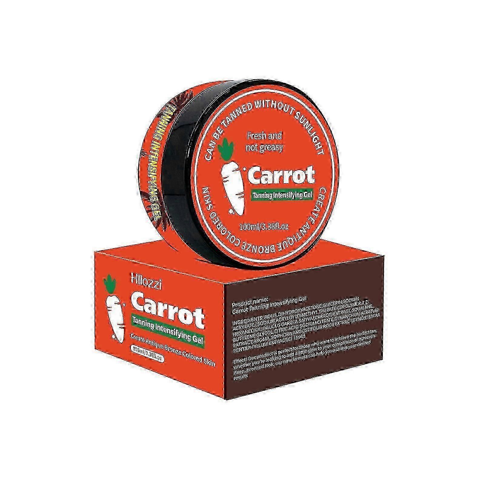 Carrot Tanning Booster Indoor And Outdoor Tanning Cream Ingredients Advanced Tanning Booster 100ml
