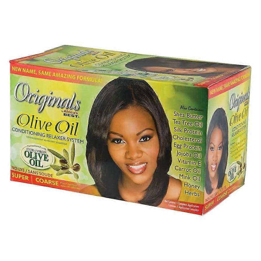 Africa's Best Organics Olive Oil Relaxer Kit Super