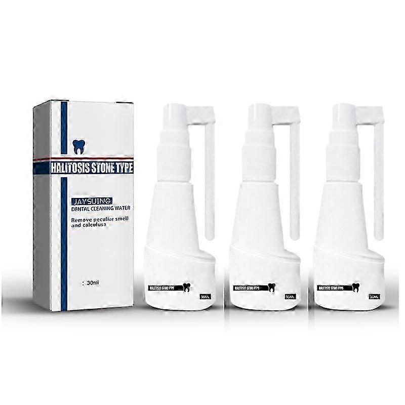 3x Nettoyage du tartre dentaire Halitose Type de pierre Enlever les dents Blanchiment Nettoyage dentaire Eau Éliminer l’odeur particulière et le tartre