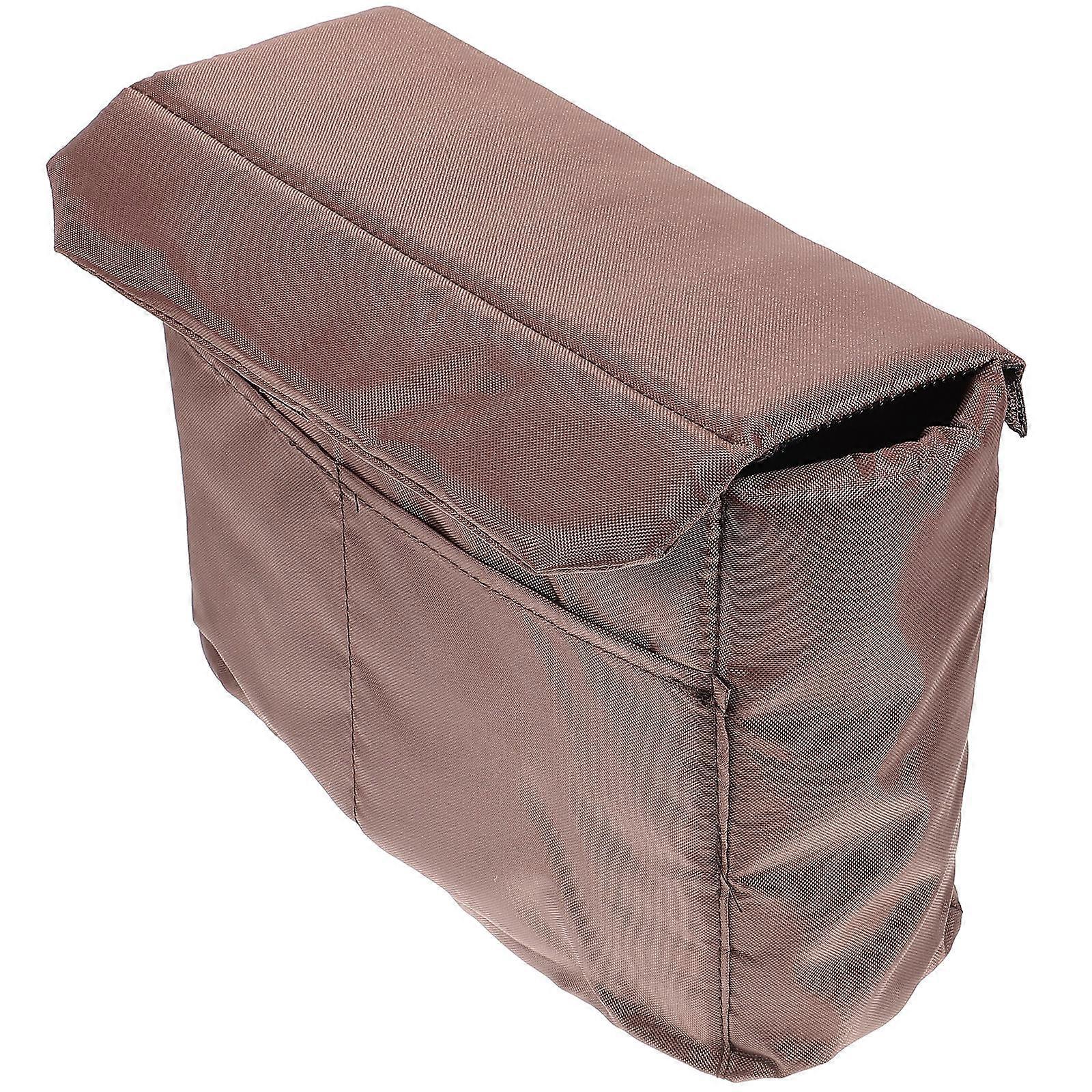 Photography Storage Bag Insert Bag for Camera Equipment Practical Camera Case for Amateur Users 30X22.5cm Coffee Color 1Pcs