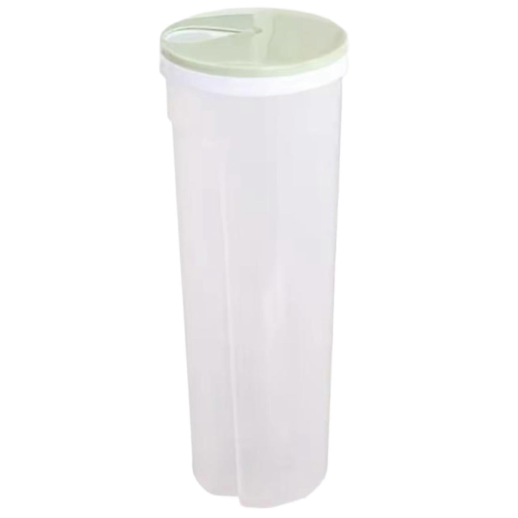 Spaghetti storage jar, clear plastic pasta container, airtight with rotating lid Ref: 3048