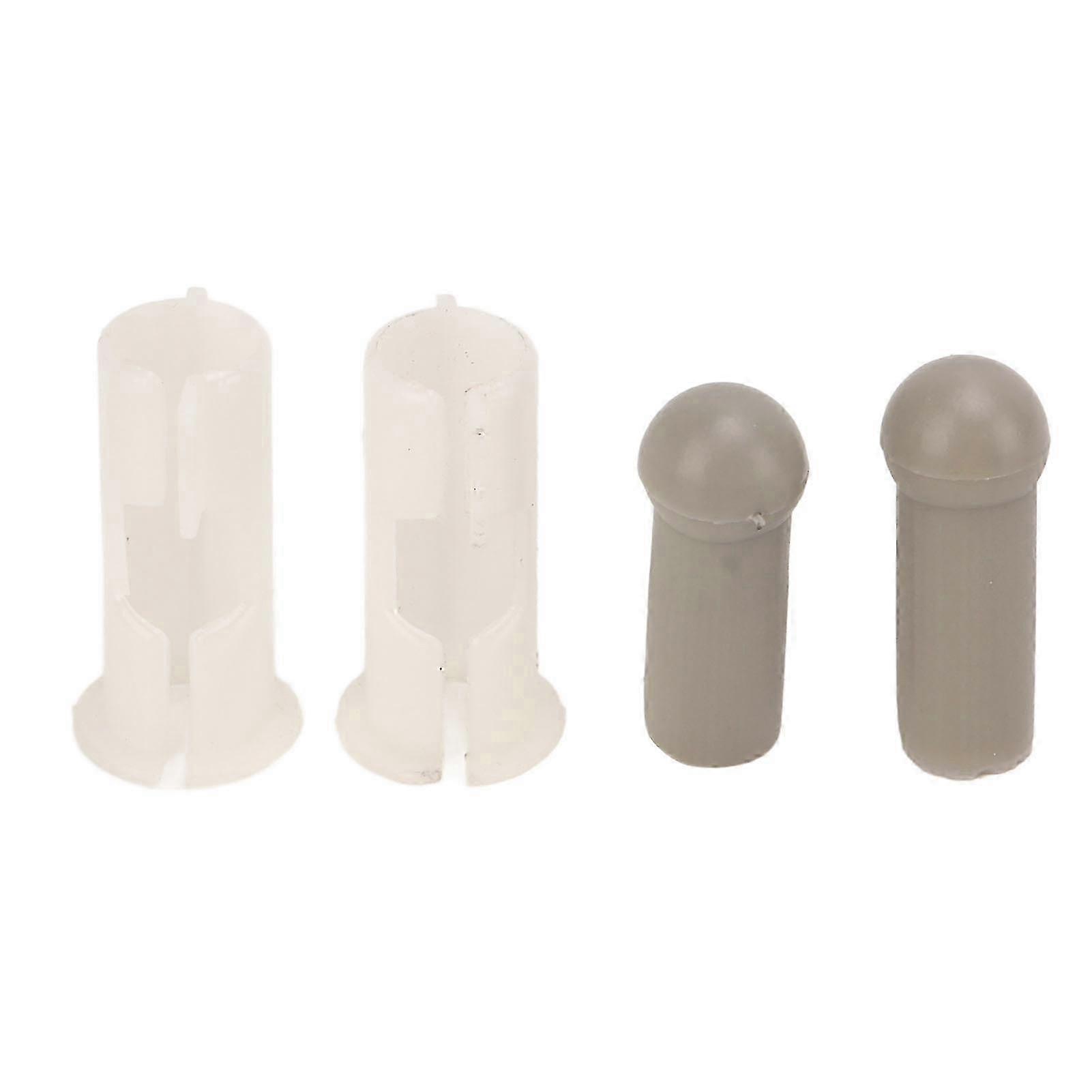2 Set Sun Visor Tip Bushing Kit Car Accessories Replacement Compatible with Certain Models 1967-1969