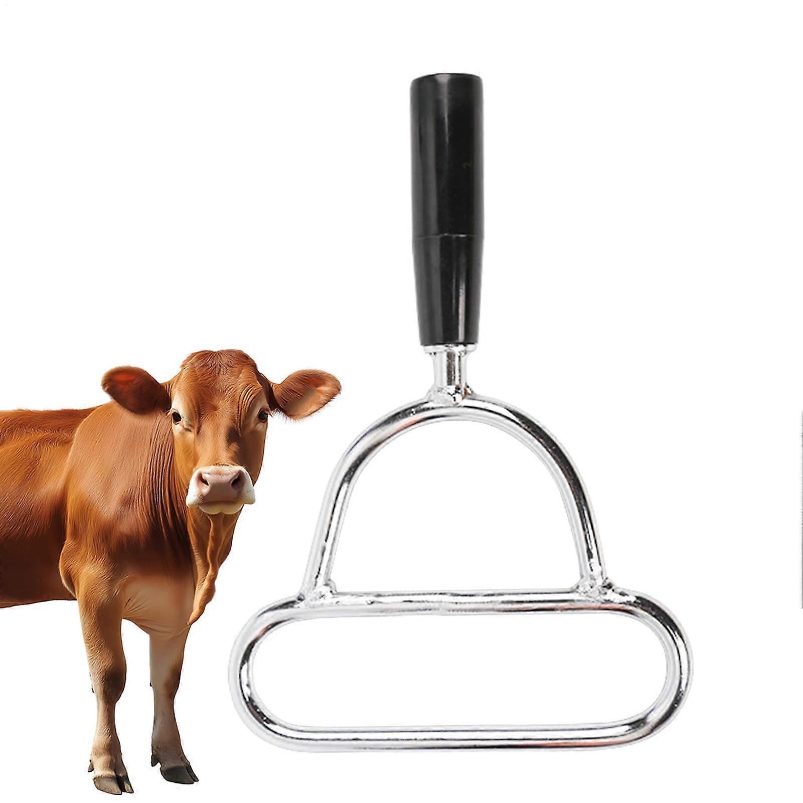 Metal Mouth Spreader Stable, Precise Tool with NonSlip Grip for Cows, Sheep, Reusable, Small