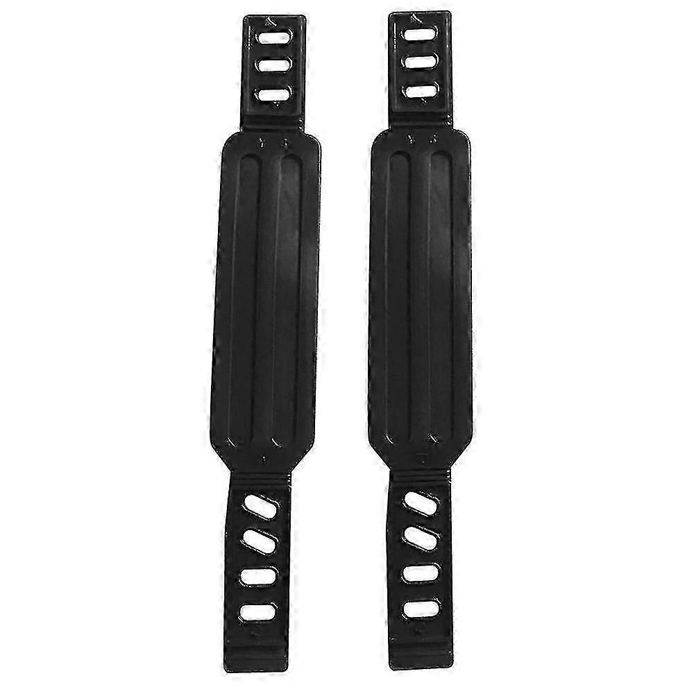 1 par motionscykelpedalstropper Gym cykelmaskine justerbar udskiftning universelle pedalstropper tw