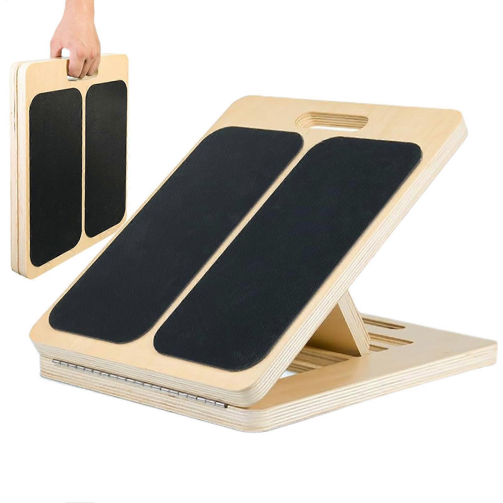 Calf Stretcher Slant Board, Non-Slip, Adjustable, 30 x 39 x 40 cm Balance and Posture Training for Ankle and Knee