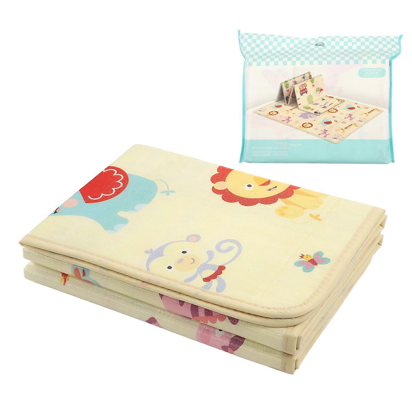 Extra-Large Foldable Play Mat for Babies and Toddlers – Waterproof and Crawling-Friendly