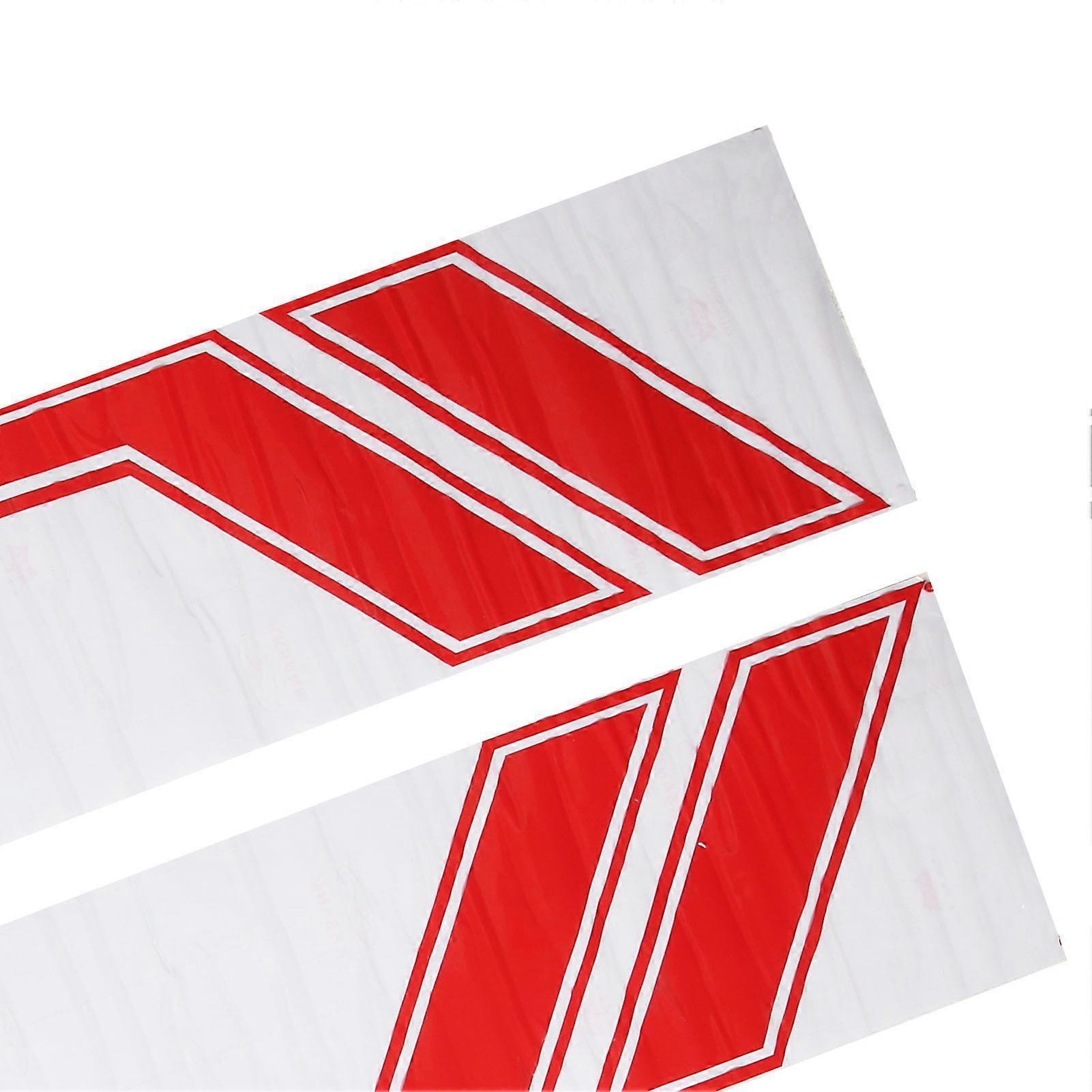 2pcs Car Side Door Sticker Waterproof Universal Sports Racing Style Stripes Graphic Sticker for Trucks SUVs Car Body Black