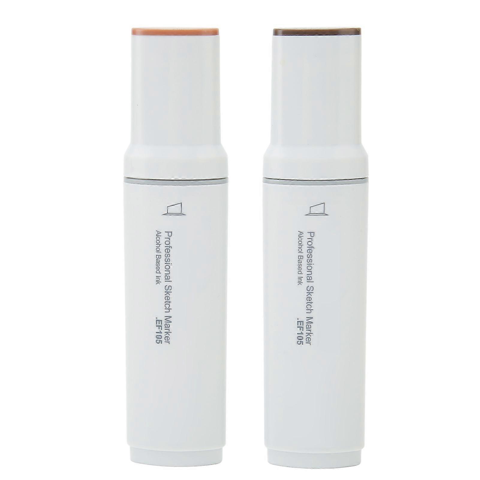 2025 Latest Model  2pcs Jumbo Markers Professional Quick Drying Even Ink