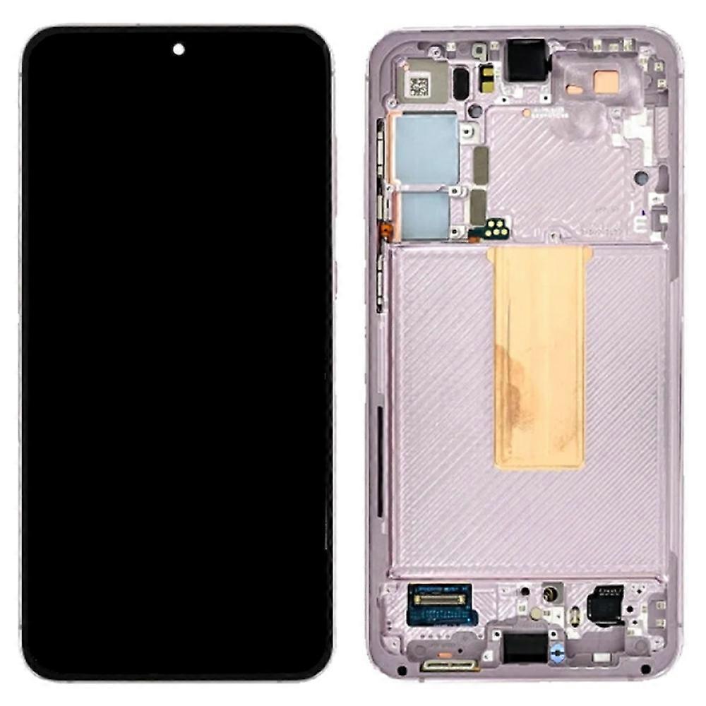 For Samsung Galaxy S23 S916 Grade C OLED Screen and Digitizer Assembly Frame (Without Logo)