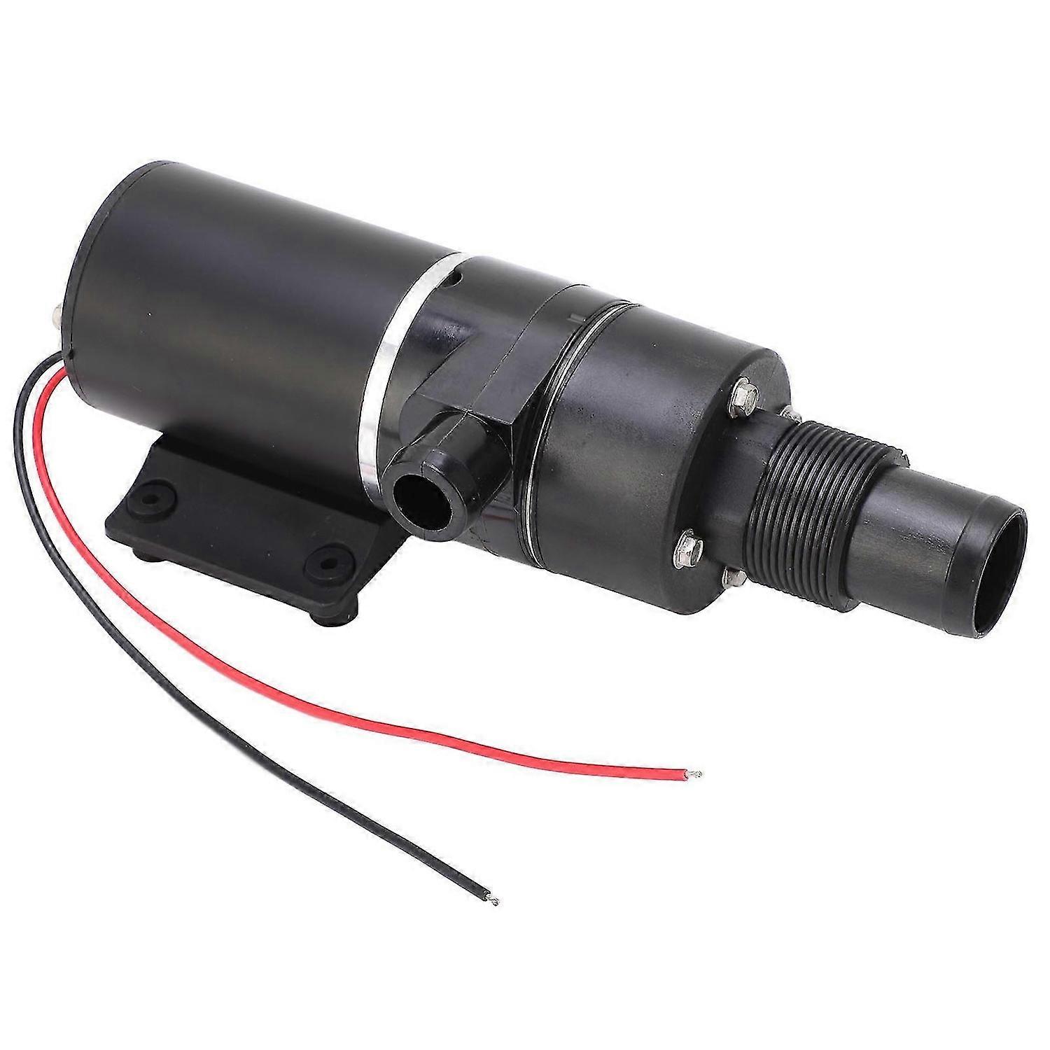 Sewage Pump 45LPM 12GPM Large Flow 3 Meter Head Dual Blade DC RV Waste Pump for Yacht Toilet Fish Tank DC 12V 14A