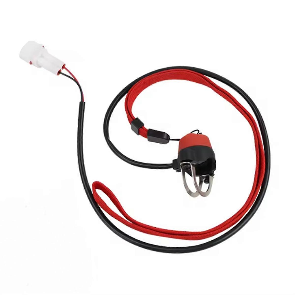 Motorcycle Emergency Switch Magnetic Top Cap with Wrist Strap
