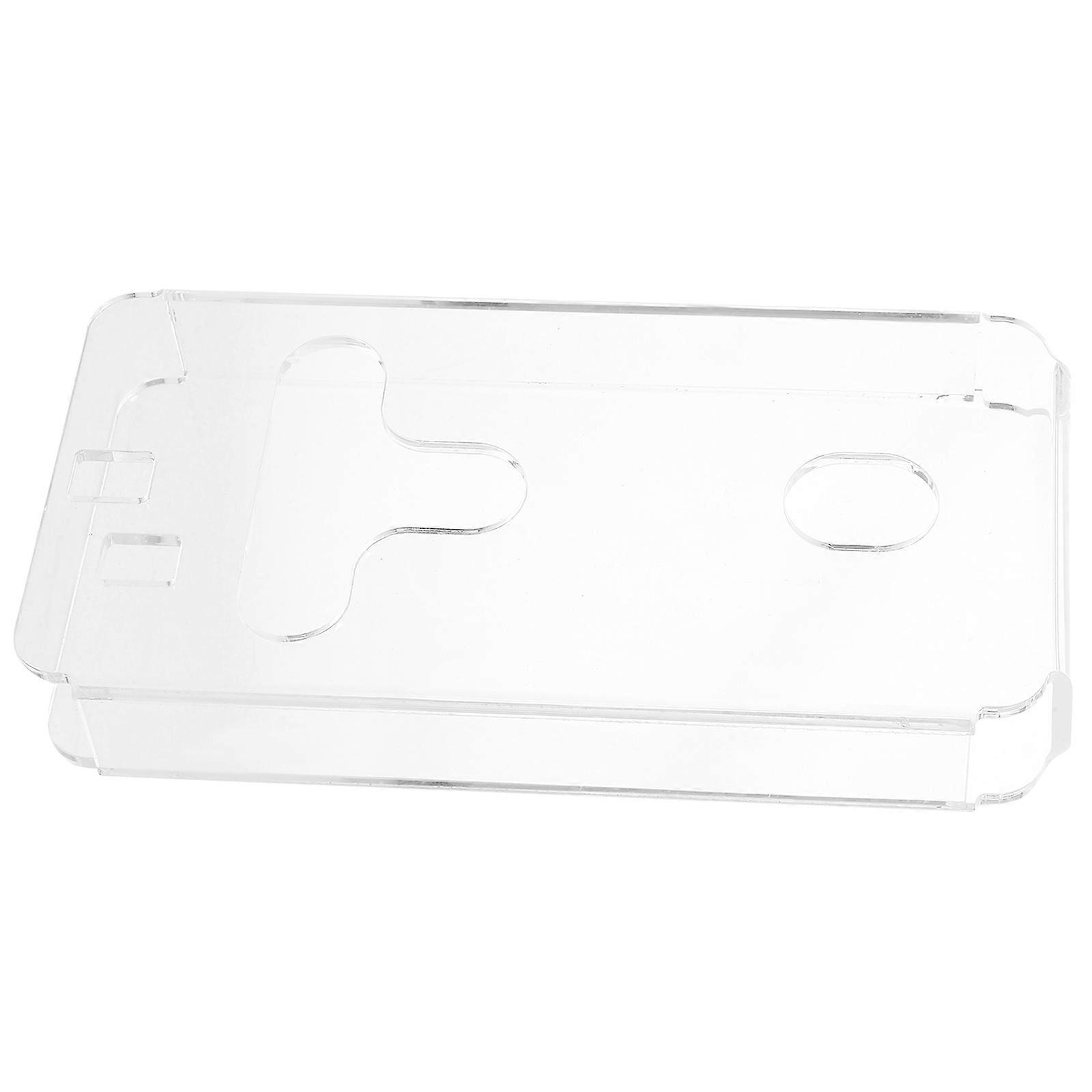 Storage Box Transparent Phone Locker Cell Phone Storage Locker For Office 7.7×3.9×1.2in Plastic Material 1Pcs