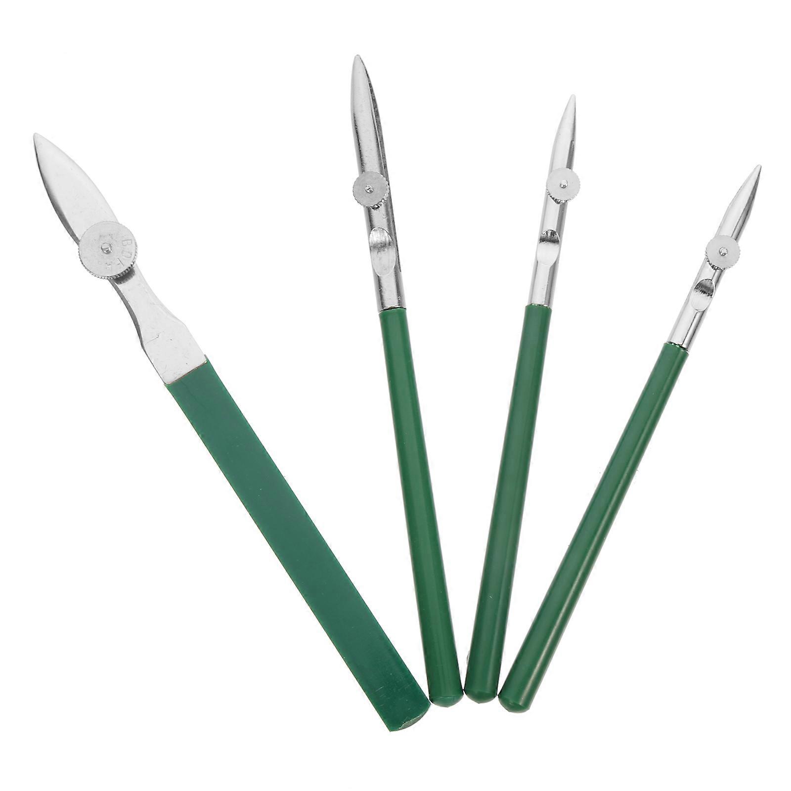 Line Drawing Pen Painting Tools Pens Cylindrical Shape 4Pcs