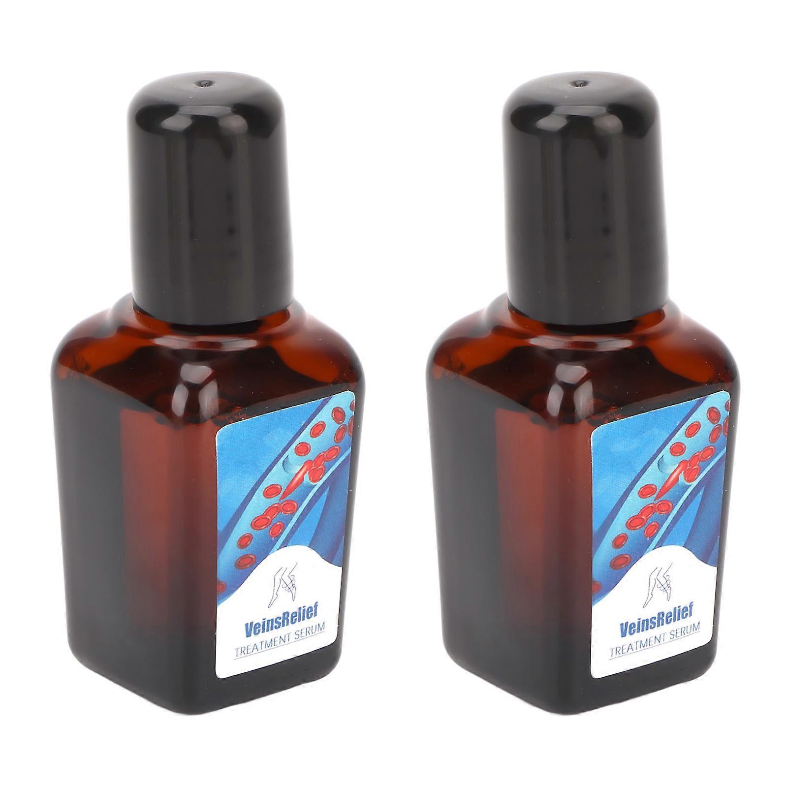 2Pcs 20ml Varicose Vein Treatment Serum Improve Blood Circulation Enhance Capillary Health Varicose Vein Treatment