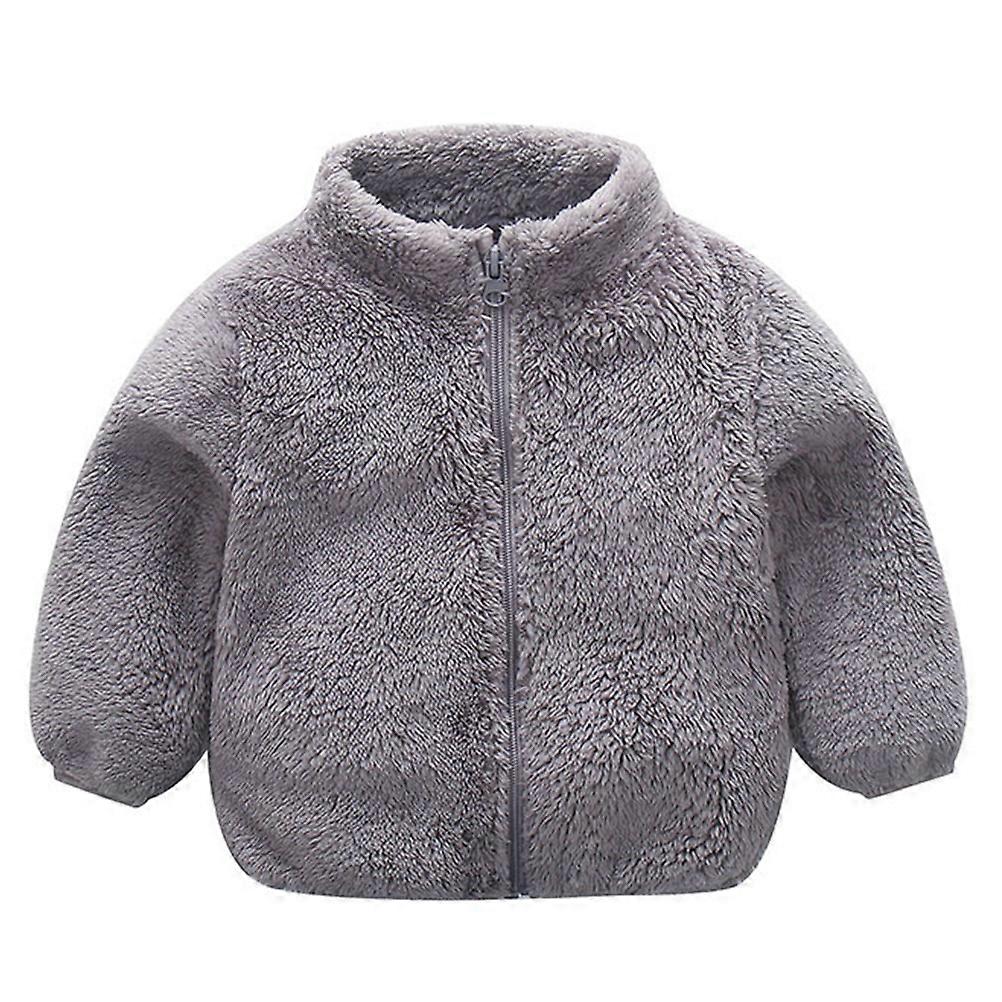 Toddler Coat Girls Coats Winter Use Polyester Wool Warm 100cm 1Set