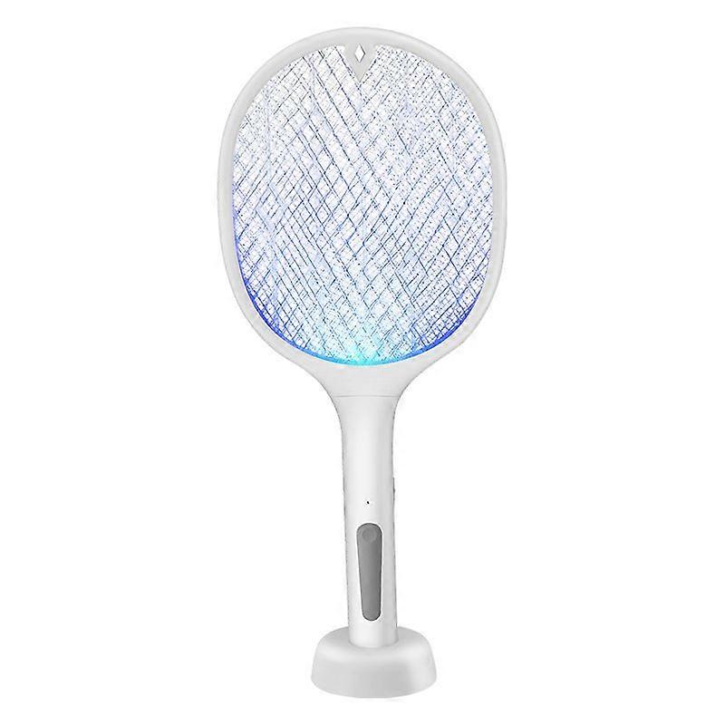 Elektrische vliegenmepper - Elektrische vliegendoder Racket - Elektrische vliegendoder Racket - Elektrische insectendoder USB oplaadbare heldere LED - vliegendoder