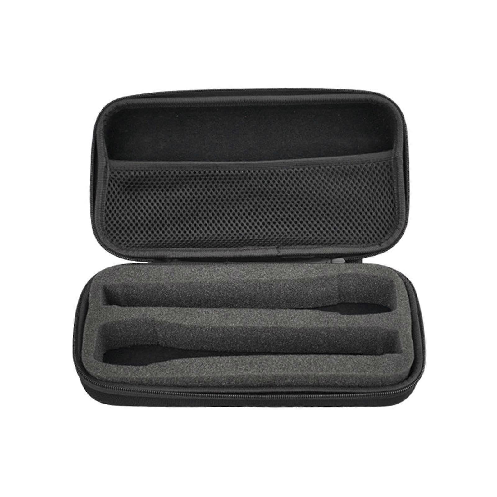 Microphone Storage Case with 2 Slots, Large Capacity Protective Bag for Parties and Business Trips