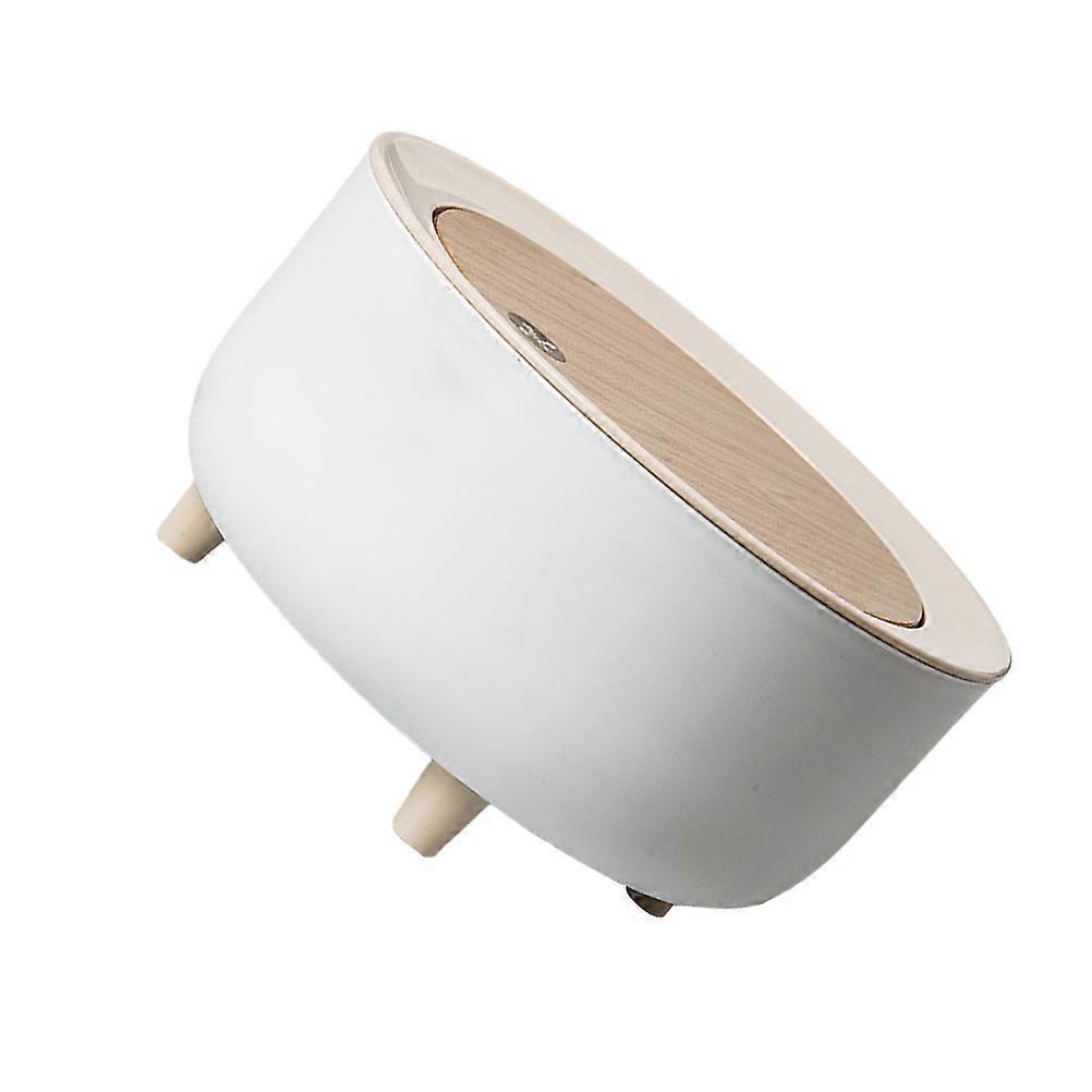 Compact Mini Desktop Trash Can with Lid – Space Saving Waste Container for Home, Office, and Kitchen Use