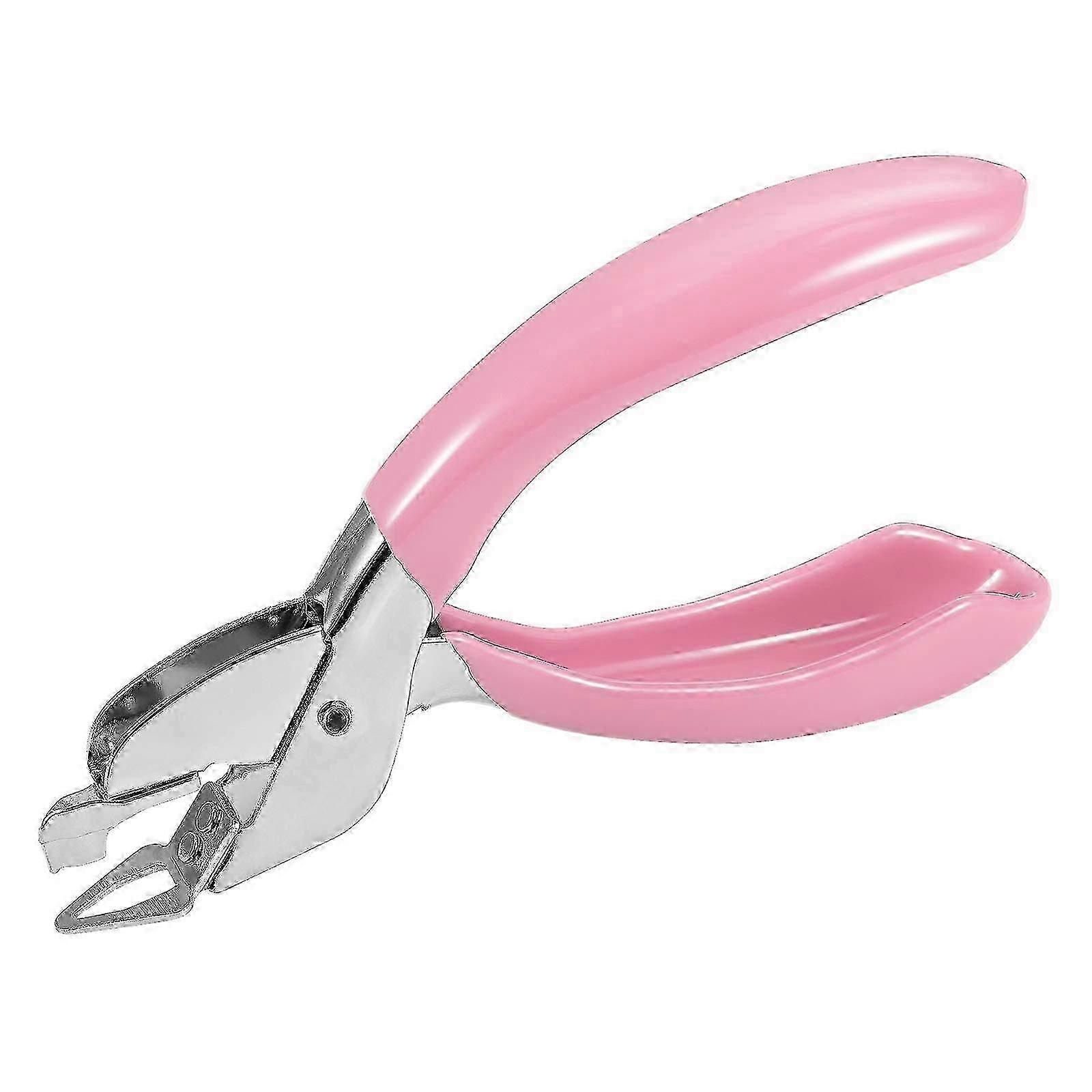Heavy Duty Staple Puller with Non-Slip Pink Handle