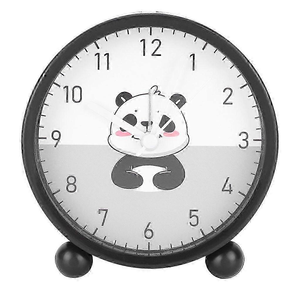 Cute Animals Pattern Mini Alarm Clock Silent Electronic Clock for Bedroom BedsideBear 2025