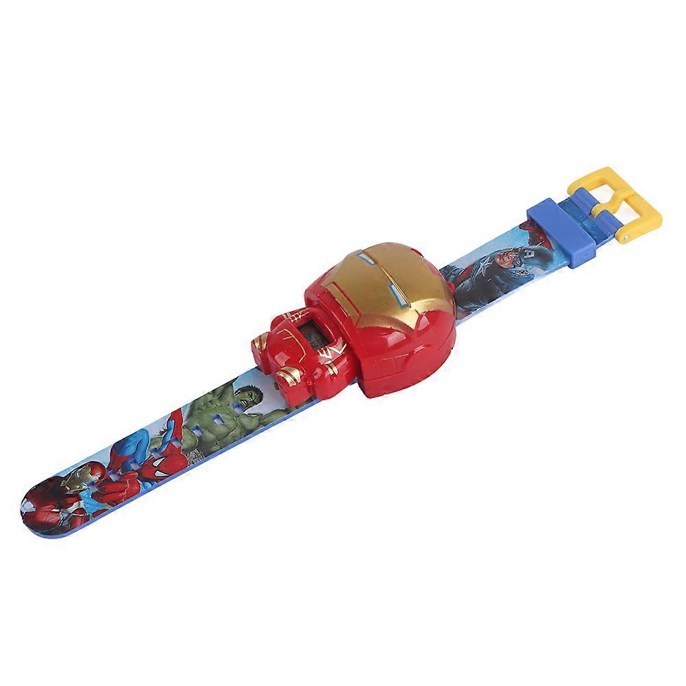 Kids Cartoon Learning Watch Retractable Deformable Toy 20x2cm Type 2