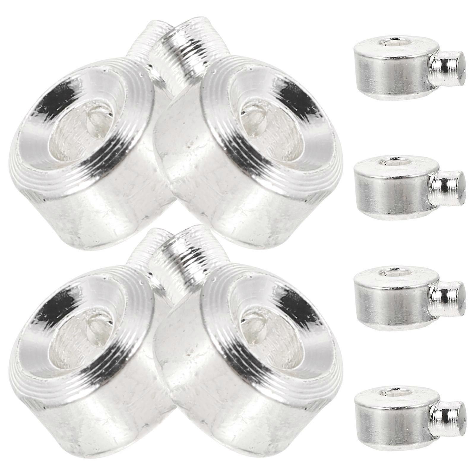 Here's a polished and professional product description based on your input:
 
**8pcs Durable Jewelry Clasps for DIY Bracelet and Necklace Making –