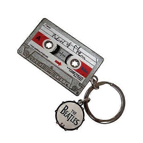 The Beatles Now & Then Cassette Keyring