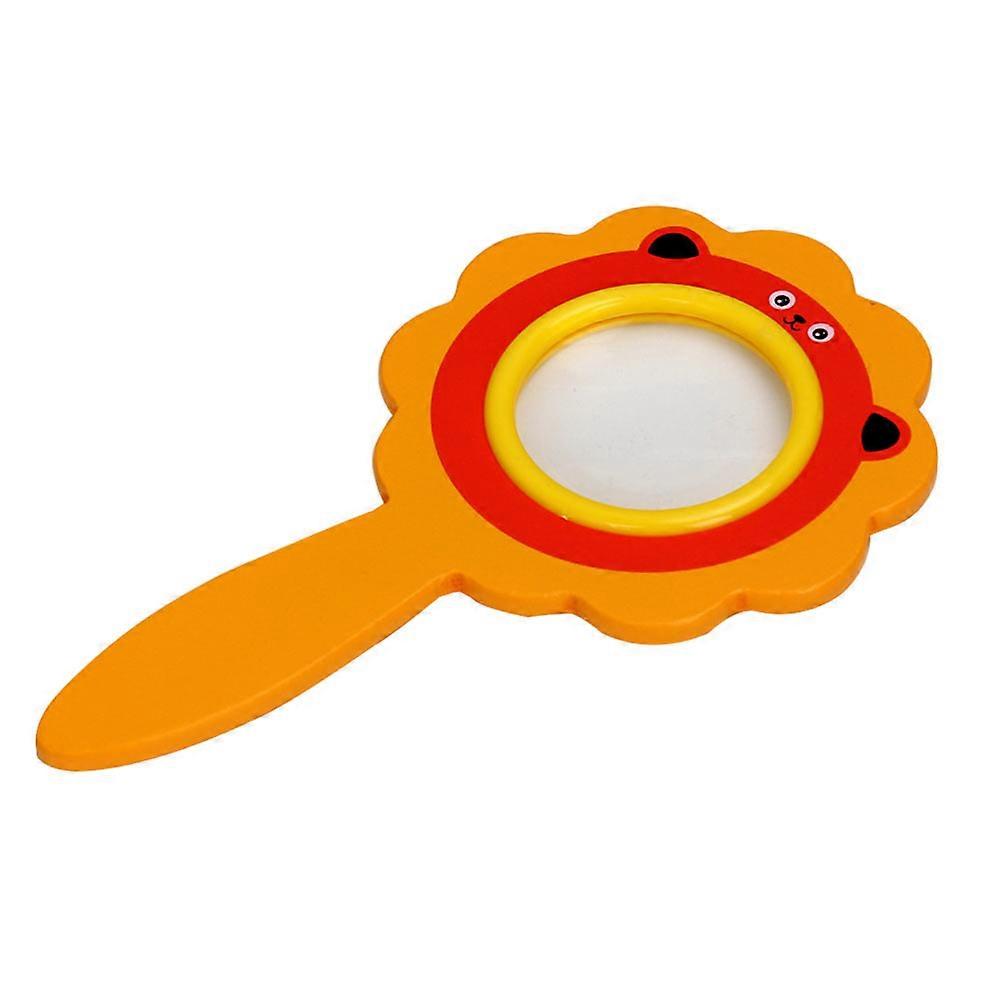 Handheld Magnifying Glass Cartoon Magnifying Toy Kids Scientific Observation Toy