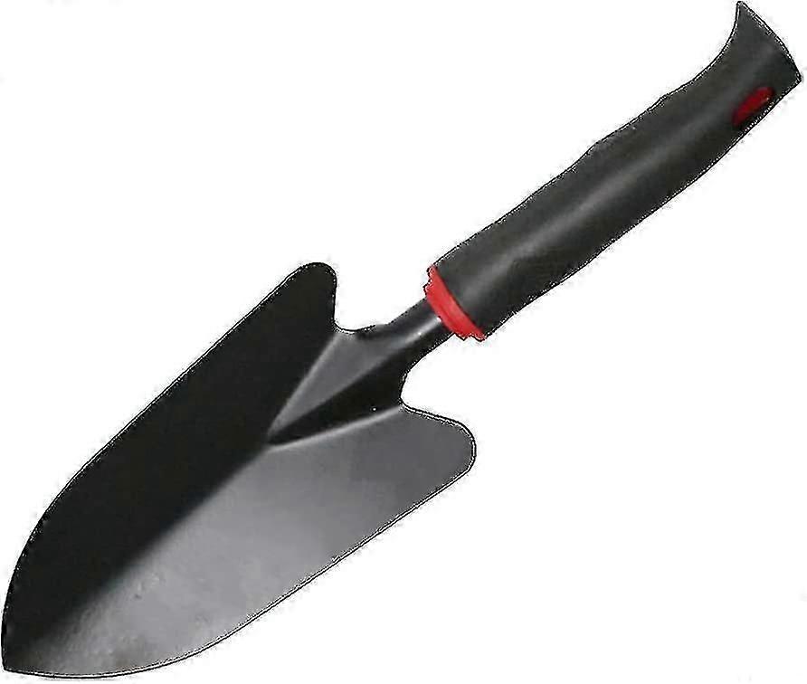 Metal Flower Trowel - Garden Shovel With Ergonomic Plastic Handle - For Planting