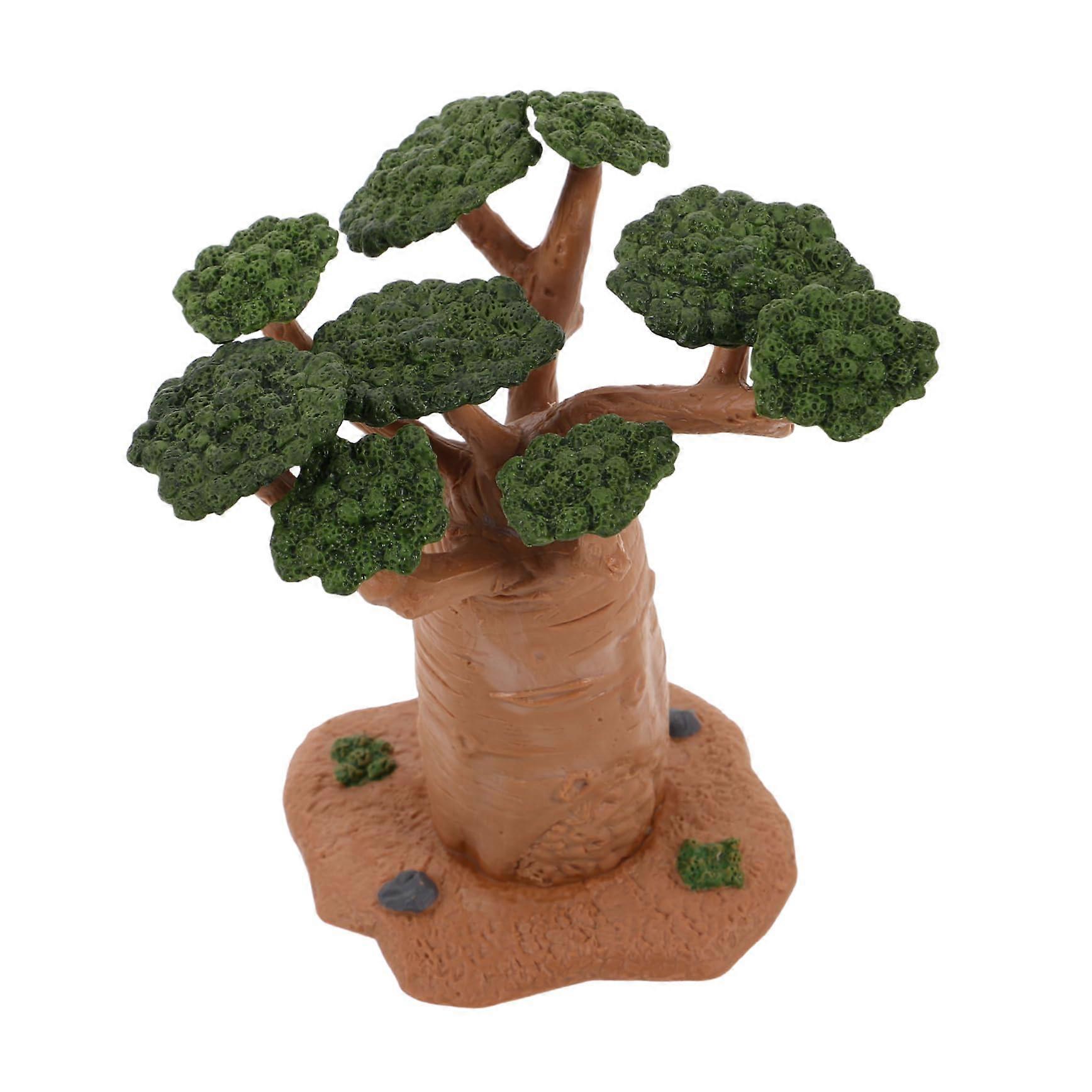 Miniature tree models for artificial trees in dioramas and sand table landscapes for DIY projects and creative learning applications.