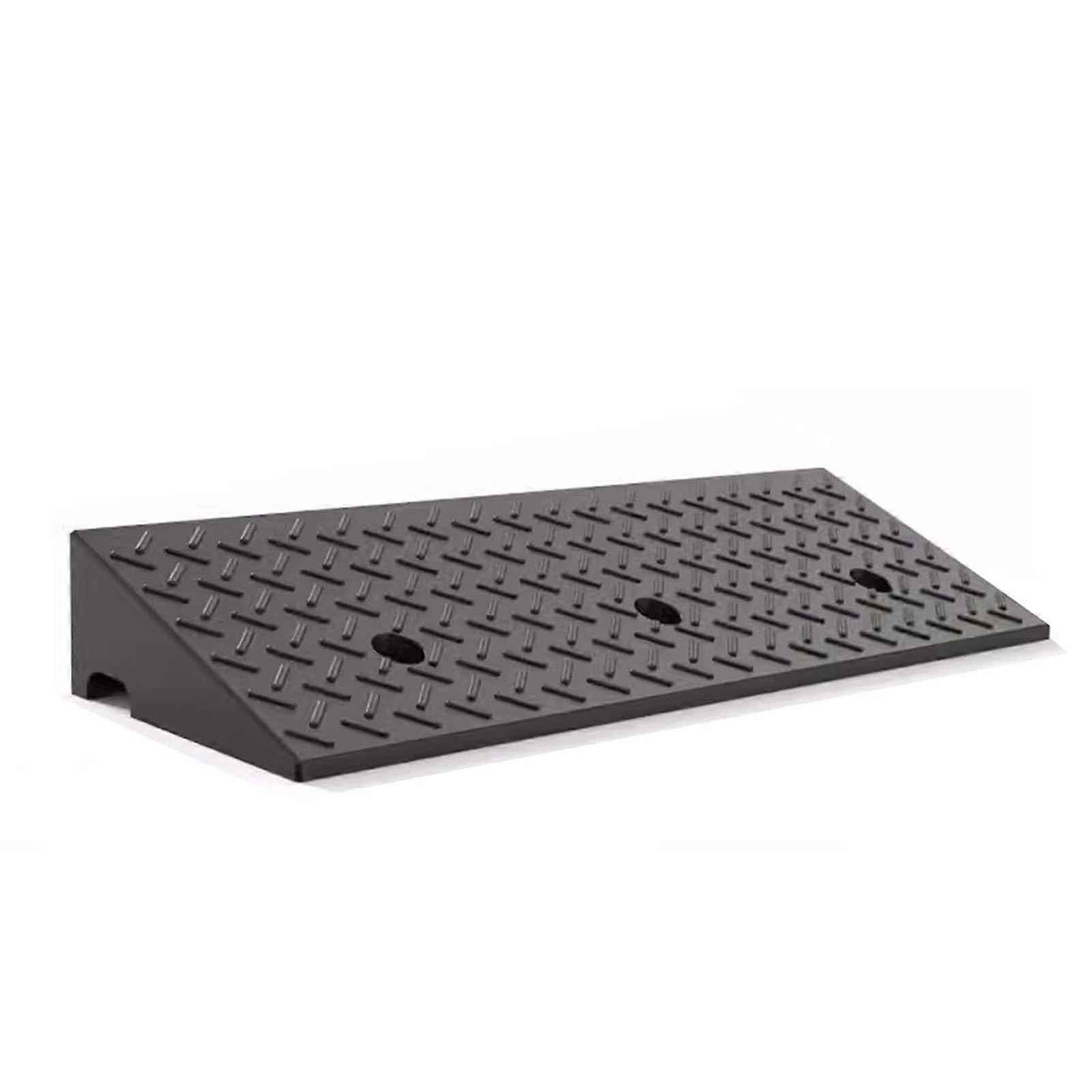 Ramp Wedges for Motorhome - Heavy-Duty Rubber Loading Ramp for Truck, Scooter, Bicycle, Motorcycle, Wheelchair - 39.4x13.8x4.3in